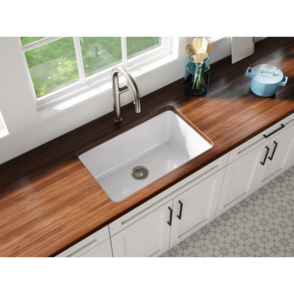 Latoscana Fireclay DropIn/Undermount Sink Wayfair